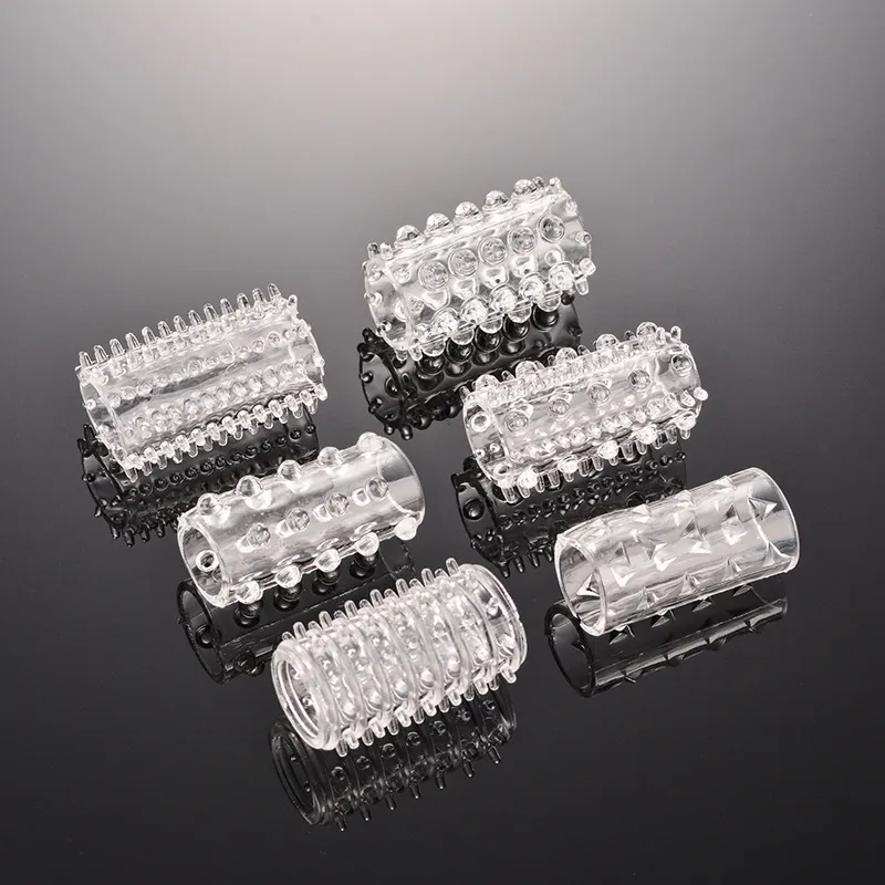 6 PCS Cock Ring Penis Sleeve Penis Enlargement Granule Clitoris Stimulate Delay Ejaculation Anal Plug Sex Toys For Men Sex Shop 6 PCS Cock Ring Penis Sleeve Penis Enlargement Granule Clitoris Stimulate Delay Ejaculation Anal Plug Sex Toys For Men Sex Shop