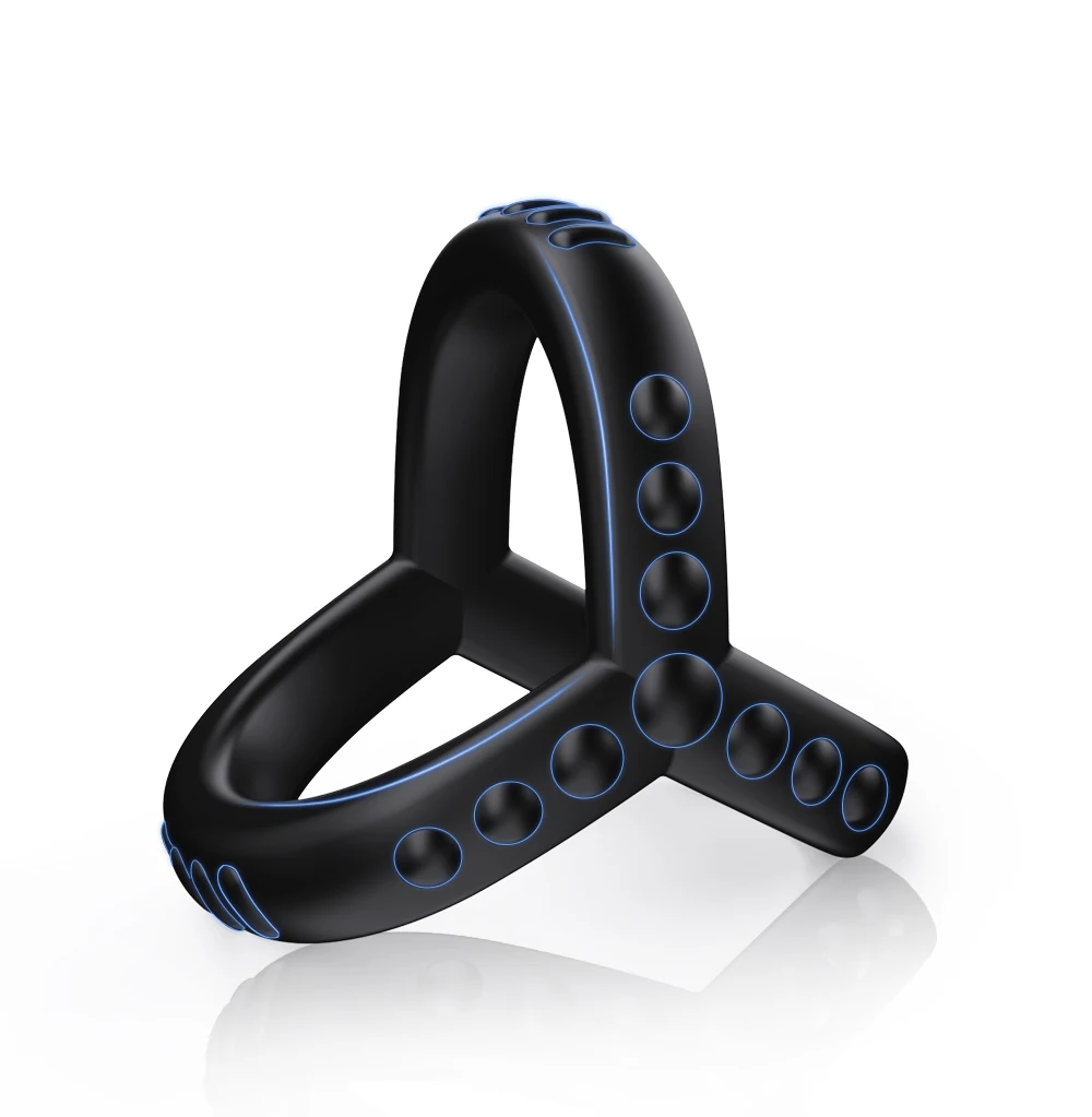 Penis Ring Reusable Silicone Semen Cock Ring Penis Enlargement Scrotum Bind Delayed Ejaculation Sex Toys For Men Couple Rings