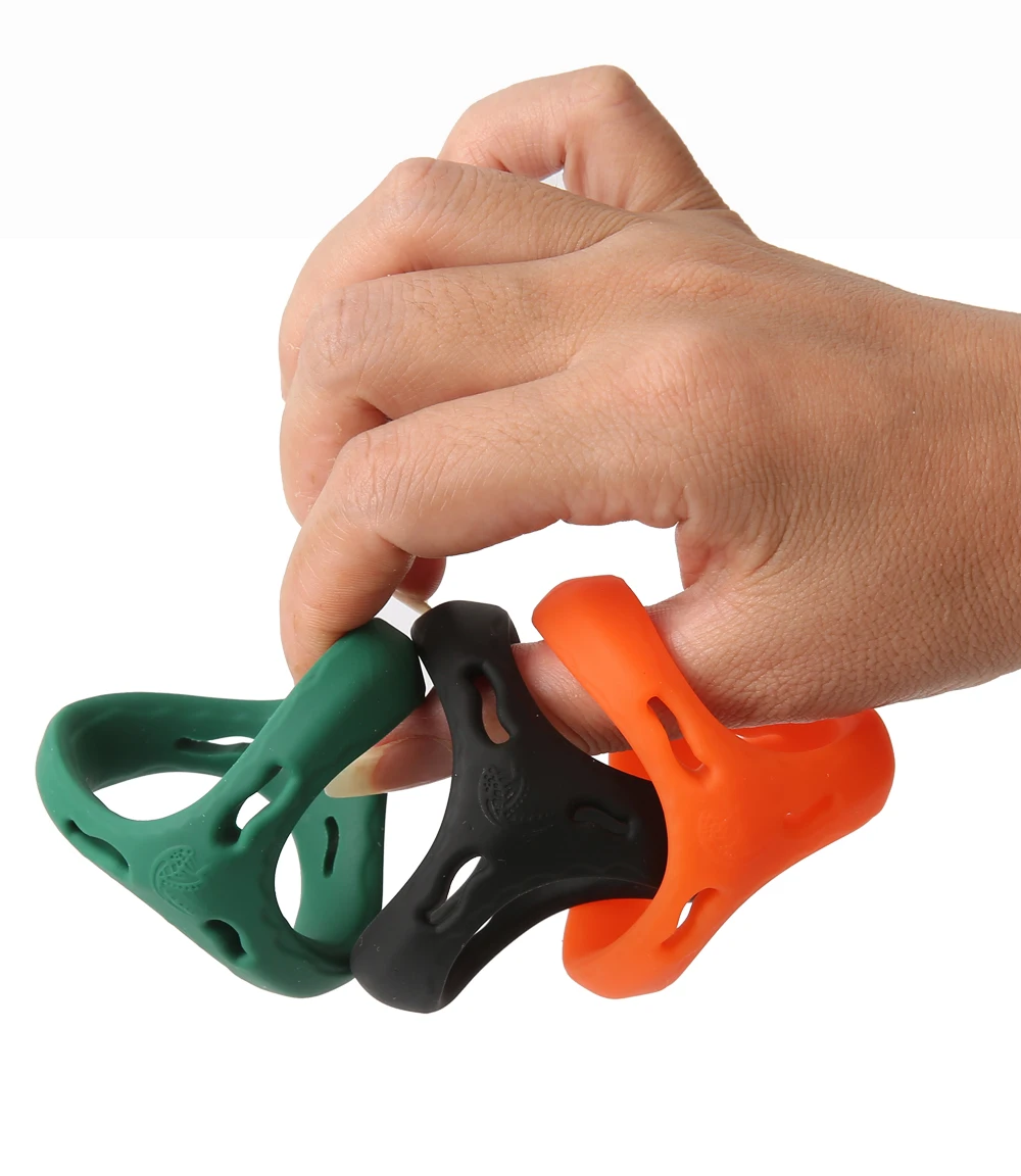 Silicone Lock Penis Ring Reusable Delay Ejaculation Erection Sex Toys for Couple Linen Nozzle Cock Ring for Men Adult Products