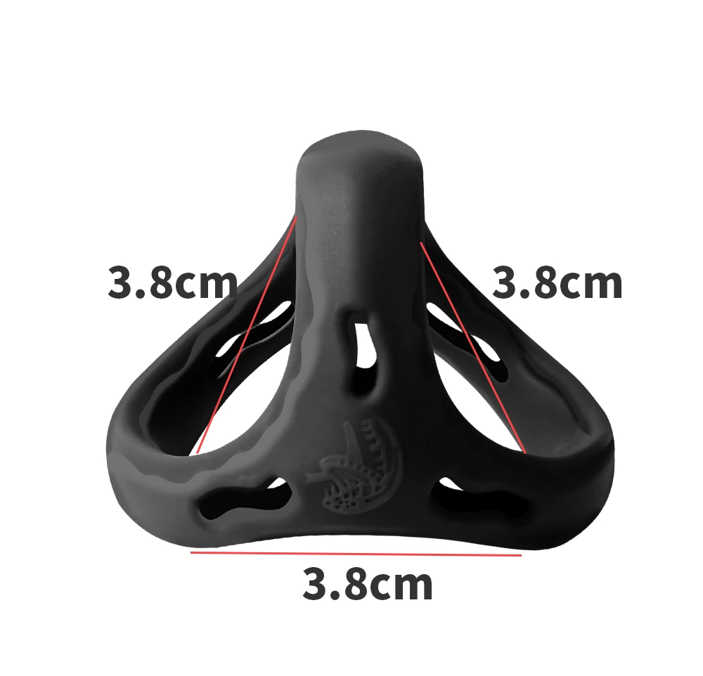 Silicone Lock Penis Ring Reusable Delay Ejaculation Erection Sex Toys for Couple Linen Nozzle Cock Ring for Men Adult Products