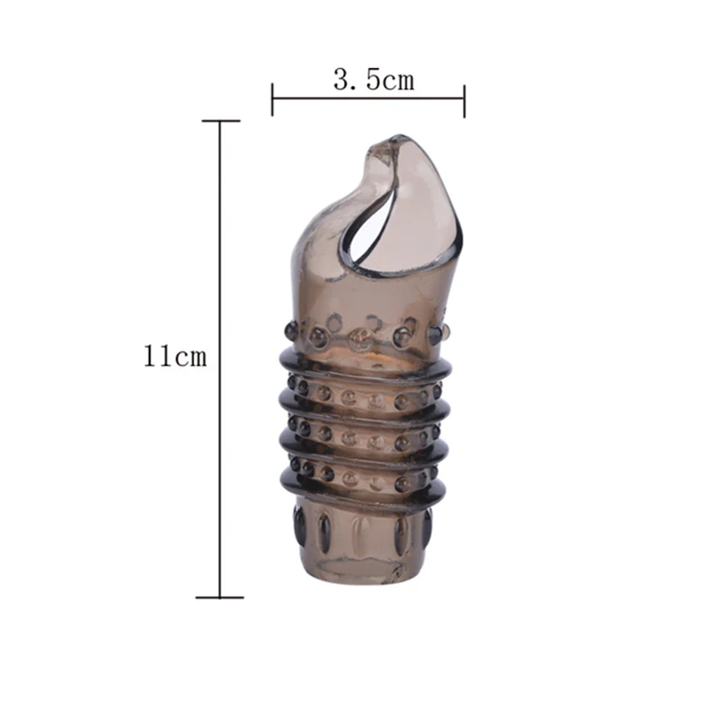 3/4 Penis Rings Cock Rings Penis Sleeve Penis Trainer Delay Ejaculation High Elasticity Time Lasting Sex Toys for Men
