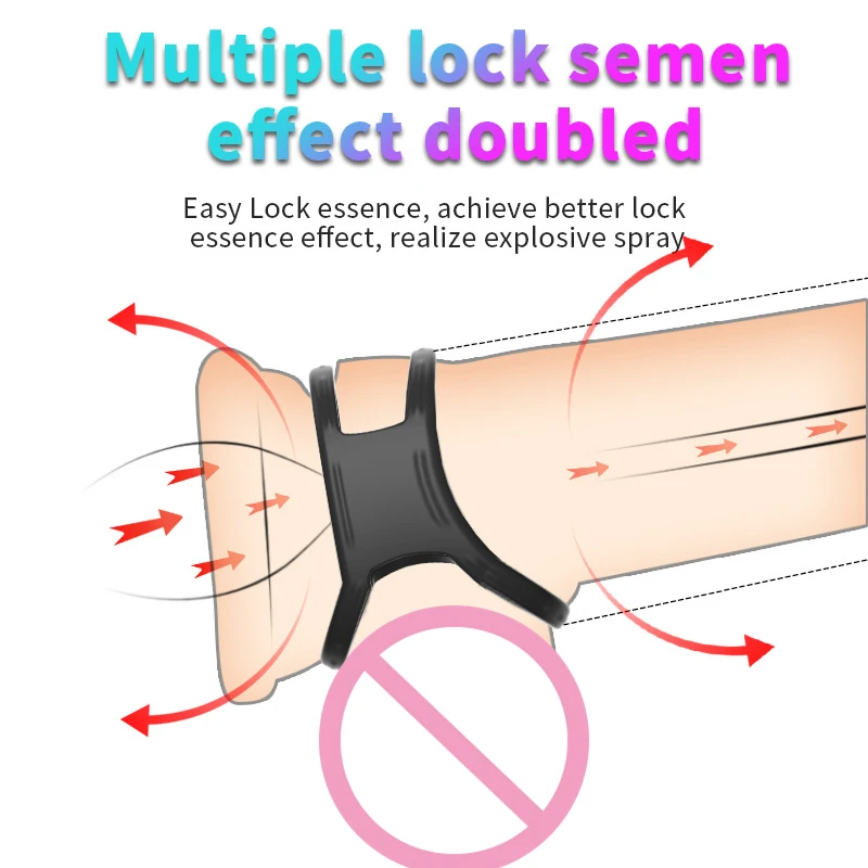 Soft Silicone Cock Rings Male Delay Ejaculation Penis Lasting Erection Scrotum Testis Restraint Adult Sex Toys For Men Reusable Soft Silicone Cock Rings Male Delay Ejaculation Penis Lasting Erection Scrotum Testis Restraint Adult Sex Toys For Men Reusable