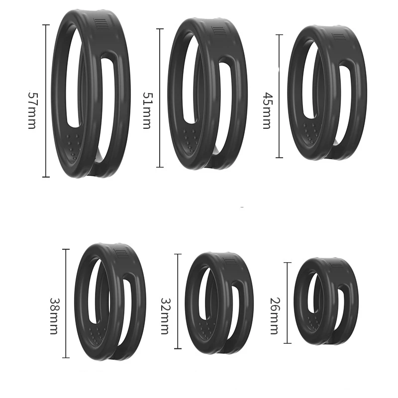 Soft Silicone Cock Rings Male Delay Ejaculation Penis Lasting Erection Scrotum Testis Restraint Adult Sex Toys For Men Reusable Soft Silicone Cock Rings Male Delay Ejaculation Penis Lasting Erection Scrotum Testis Restraint Adult Sex Toys For Men Reusable