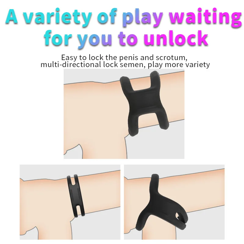 Soft Silicone Cock Rings Male Delay Ejaculation Penis Lasting Erection Scrotum Testis Restraint Adult Sex Toys For Men Reusable Soft Silicone Cock Rings Male Delay Ejaculation Penis Lasting Erection Scrotum Testis Restraint Adult Sex Toys For Men Reusable