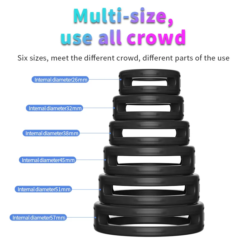 Soft Silicone Cock Rings Male Delay Ejaculation Penis Lasting Erection Scrotum Testis Restraint Adult Sex Toys For Men Reusable Soft Silicone Cock Rings Male Delay Ejaculation Penis Lasting Erection Scrotum Testis Restraint Adult Sex Toys For Men Reusable