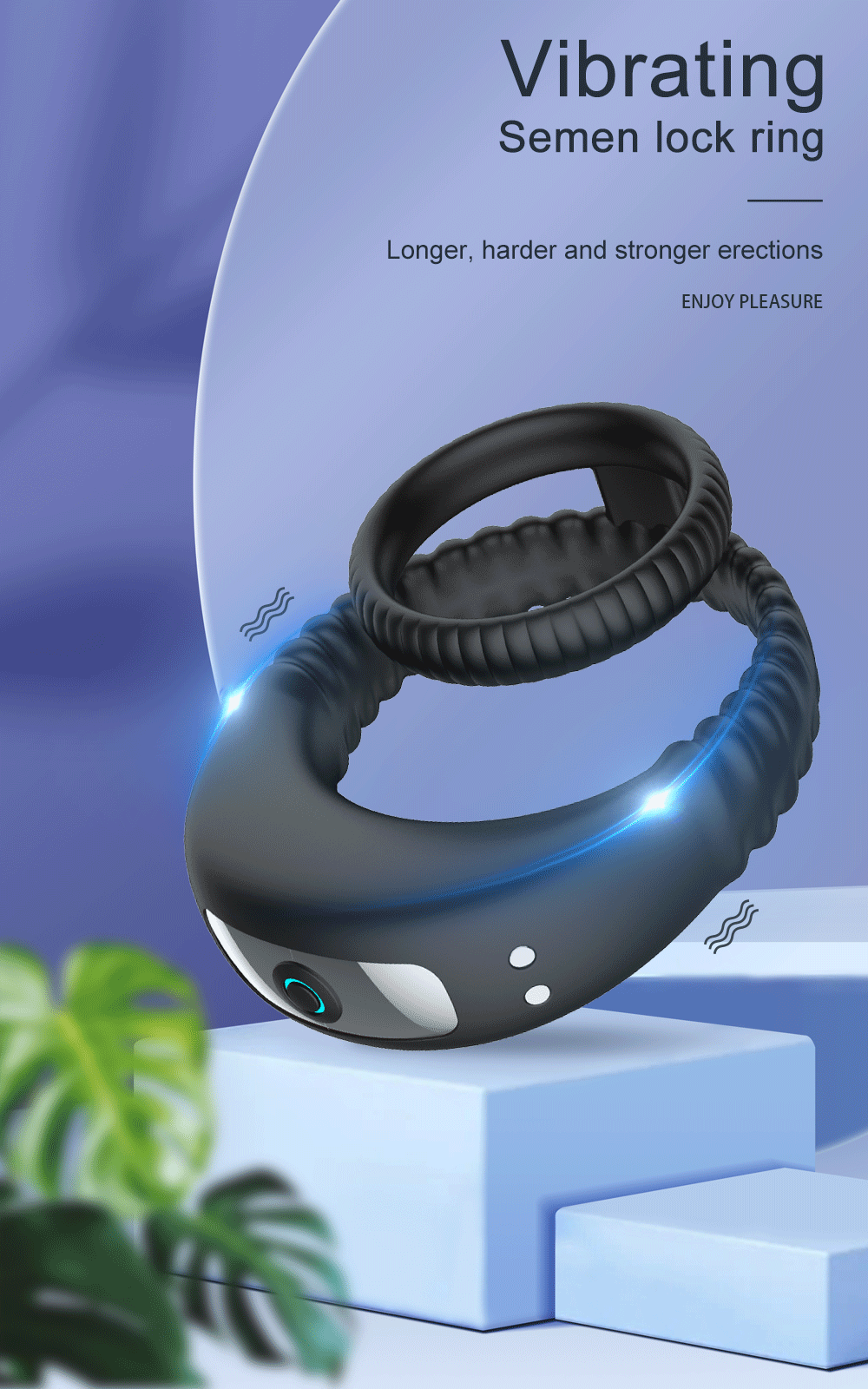 Vibrator Cock Ring Penis Delay Ejaculation Cockring on for Man Sex Toys for Men Couple Rings Penisring Toys for Adults 18 Vibrator Cock Ring Penis Delay Ejaculation Cockring on for Man Sex Toys for Men Couple Rings Penisring Toys for Adults 18