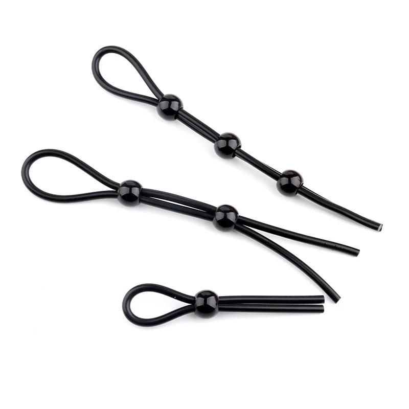 Adjustable Penis Ring Rope BeadsSpermlock Ring Assist Erection Silicone Ejaculation Delay Cock Scrotum Ring Man Lasting Cockring Adjustable Penis Ring Rope BeadsSpermlock Ring Assist Erection Silicone Ejaculation Delay Cock Scrotum Ring Man Lasting Cockring