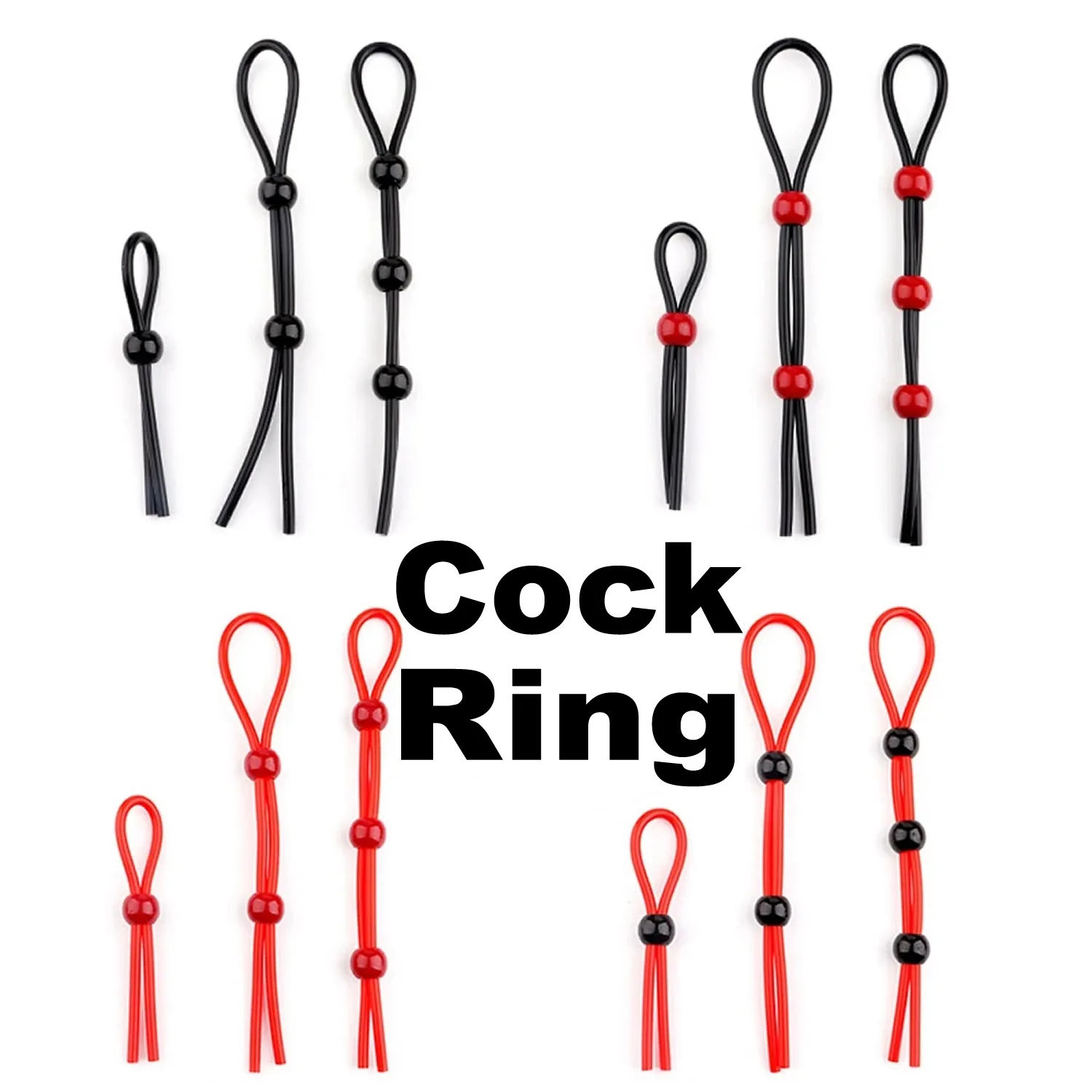 Adjustable Penis Ring Rope BeadsSpermlock Ring Assist Erection Silicone Ejaculation Delay Cock Scrotum Ring Man Lasting Cockring Adjustable Penis Ring Rope BeadsSpermlock Ring Assist Erection Silicone Ejaculation Delay Cock Scrotum Ring Man Lasting Cockring