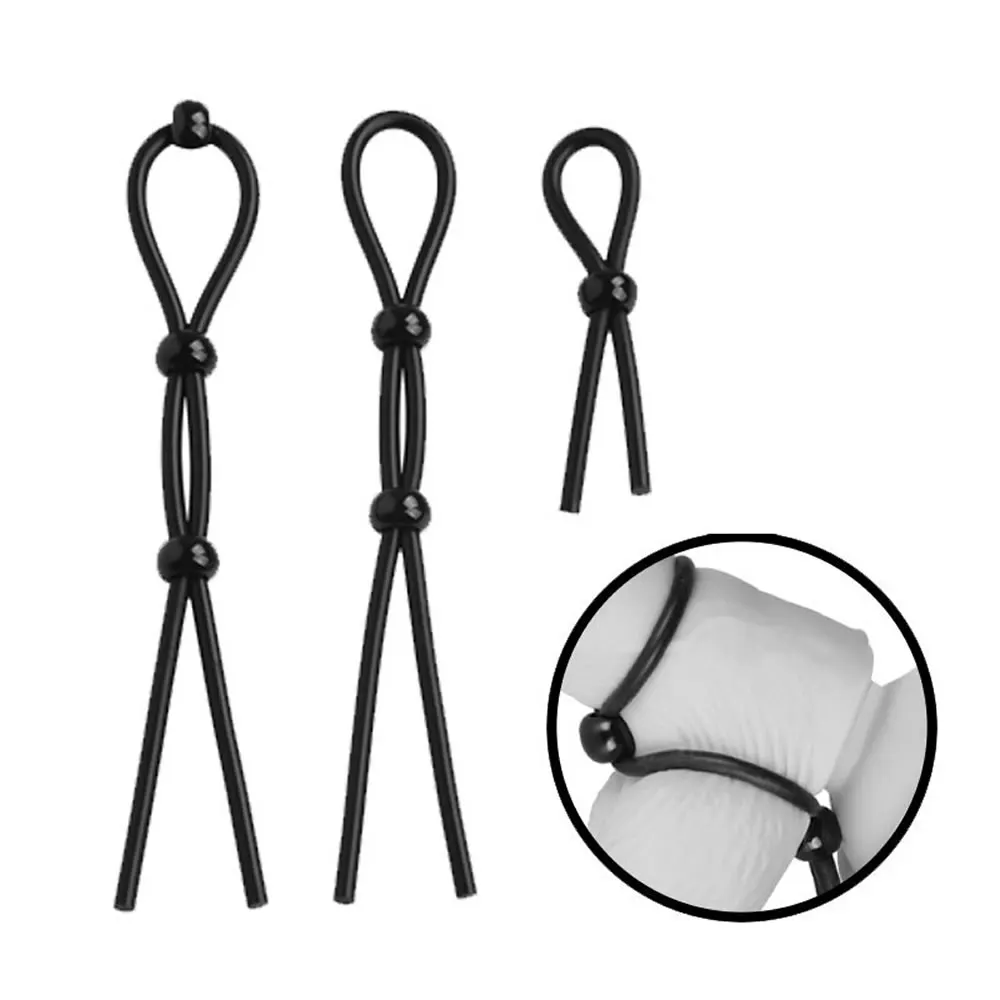 Adjustable Penis Ring Rope BeadsSpermlock Ring Assist Erection Silicone Ejaculation Delay Cock Scrotum Ring Man Lasting Cockring Adjustable Penis Ring Rope BeadsSpermlock Ring Assist Erection Silicone Ejaculation Delay Cock Scrotum Ring Man Lasting Cockring