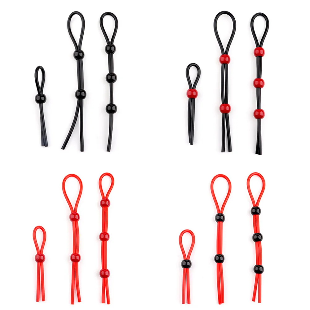 Adjustable Penis Ring Rope BeadsSpermlock Ring Assist Erection Silicone Ejaculation Delay Cock Scrotum Ring Man Lasting Cockring Adjustable Penis Ring Rope BeadsSpermlock Ring Assist Erection Silicone Ejaculation Delay Cock Scrotum Ring Man Lasting Cockring