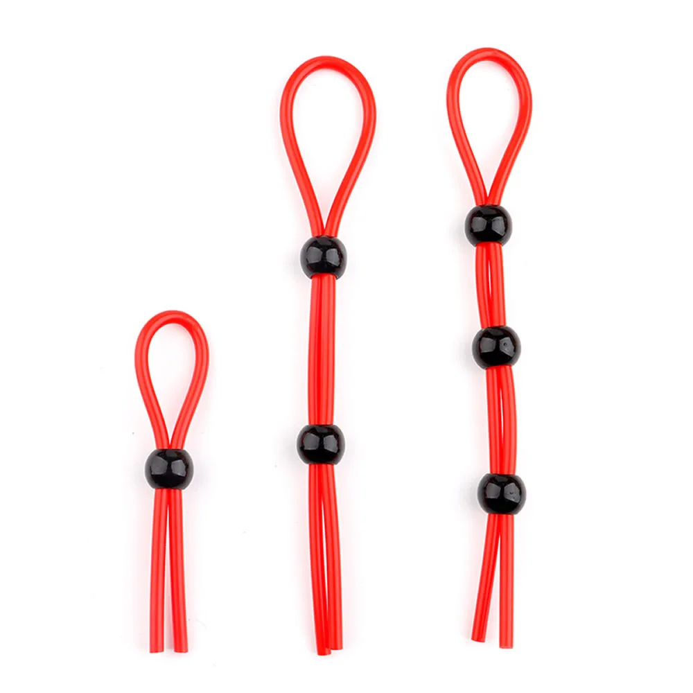 Adjustable Penis Ring Rope BeadsSpermlock Ring Assist Erection Silicone Ejaculation Delay Cock Scrotum Ring Man Lasting Cockring Adjustable Penis Ring Rope BeadsSpermlock Ring Assist Erection Silicone Ejaculation Delay Cock Scrotum Ring Man Lasting Cockring
