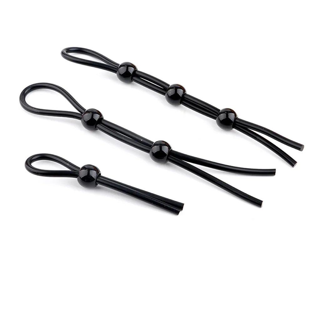 Adjustable Penis Ring Rope BeadsSpermlock Ring Assist Erection Silicone Ejaculation Delay Cock Scrotum Ring Man Lasting Cockring Adjustable Penis Ring Rope BeadsSpermlock Ring Assist Erection Silicone Ejaculation Delay Cock Scrotum Ring Man Lasting Cockring