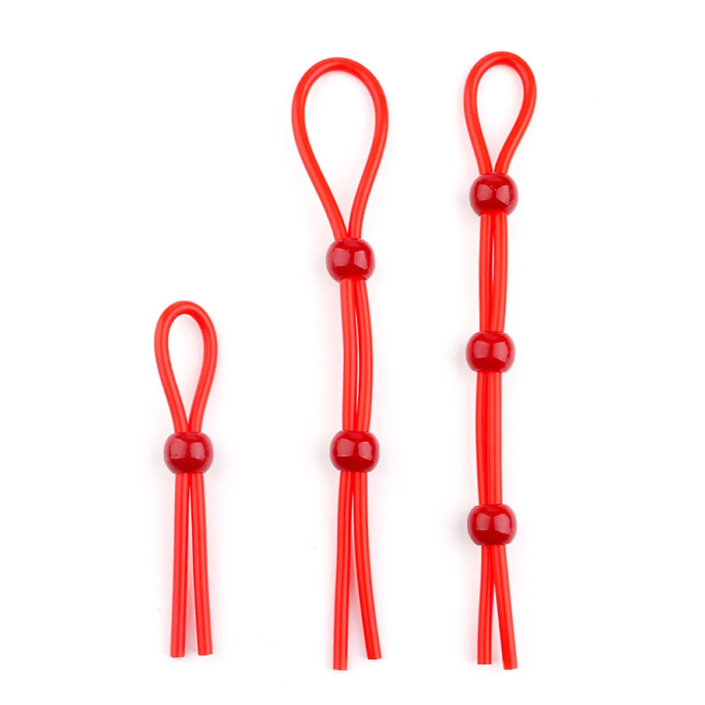 Adjustable Penis Ring Rope BeadsSpermlock Ring Assist Erection Silicone Ejaculation Delay Cock Scrotum Ring Man Lasting Cockring Adjustable Penis Ring Rope BeadsSpermlock Ring Assist Erection Silicone Ejaculation Delay Cock Scrotum Ring Man Lasting Cockring