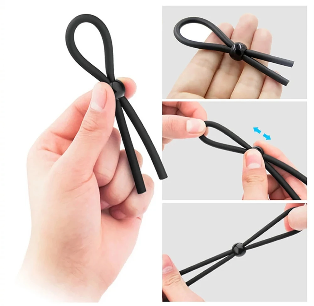 Adjustable Penis Ring Rope BeadsSpermlock Ring Assist Erection Silicone Ejaculation Delay Cock Scrotum Ring Man Lasting Cockring Adjustable Penis Ring Rope BeadsSpermlock Ring Assist Erection Silicone Ejaculation Delay Cock Scrotum Ring Man Lasting Cockring