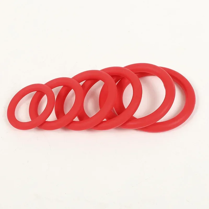 New 6pcs Silicone Penis Ring Ejaculation Delay Cock Rings Dick Erection Cockring Male Chastity Adult Sex Toys for Men