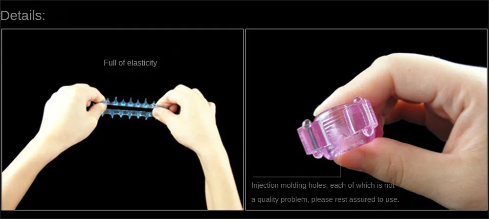 1~10PCS Penis Ring Delaying Ejaculation Flexible Clit Rings Cock Penis Ring For Men Sex Toy Products