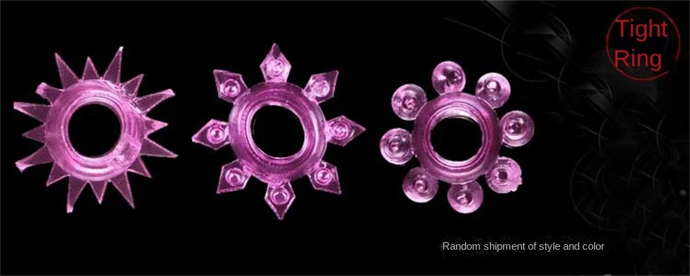 1~10PCS Penis Ring Delaying Ejaculation Flexible Clit Rings Cock Penis Ring For Men Sex Toy Products