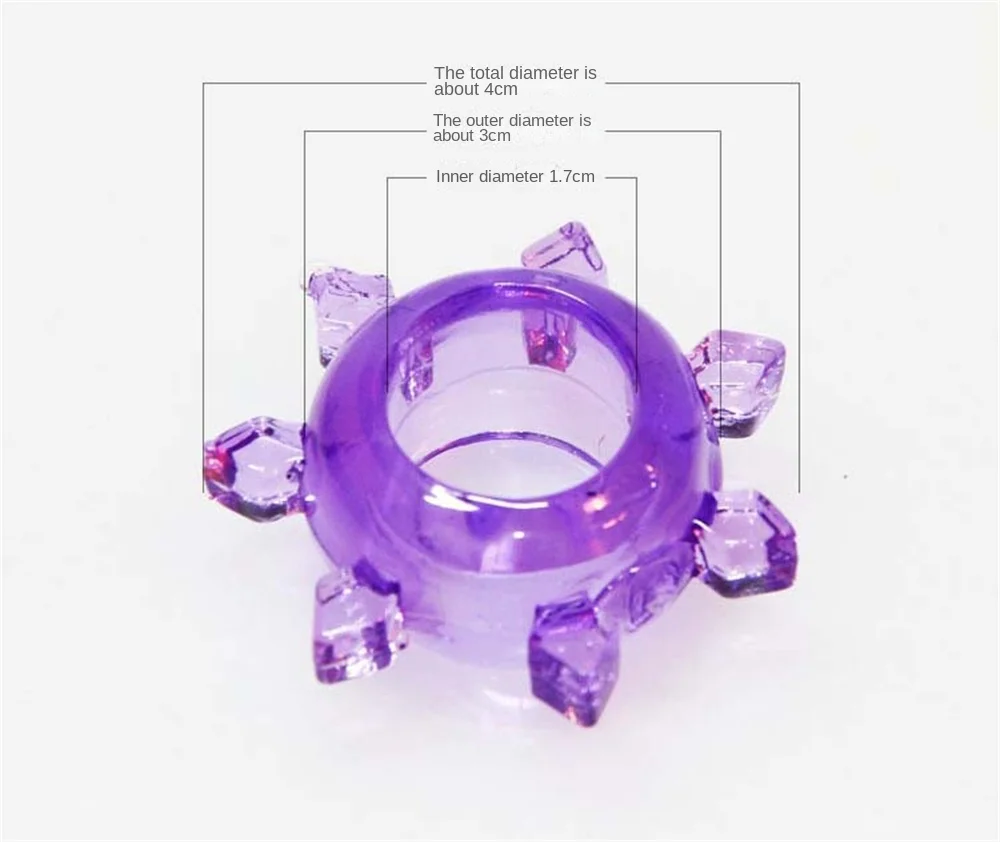 1~10PCS Penis Ring Delaying Ejaculation Flexible Clit Rings Cock Penis Ring For Men Sex Toy Products