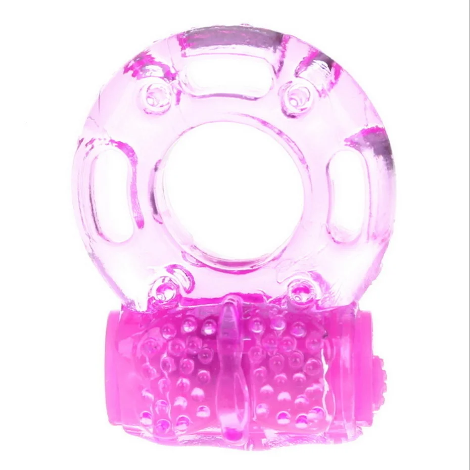 Delay Penis Rings Vibrating Cock Ring, Stretchy Intense Clit Stimulation Couples Sexy Toy Premature Ejaculation Lock Sex Product