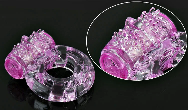 Delay Penis Rings Vibrating Cock Ring, Stretchy Intense Clit Stimulation Couples Sexy Toy Premature Ejaculation Lock Sex Product