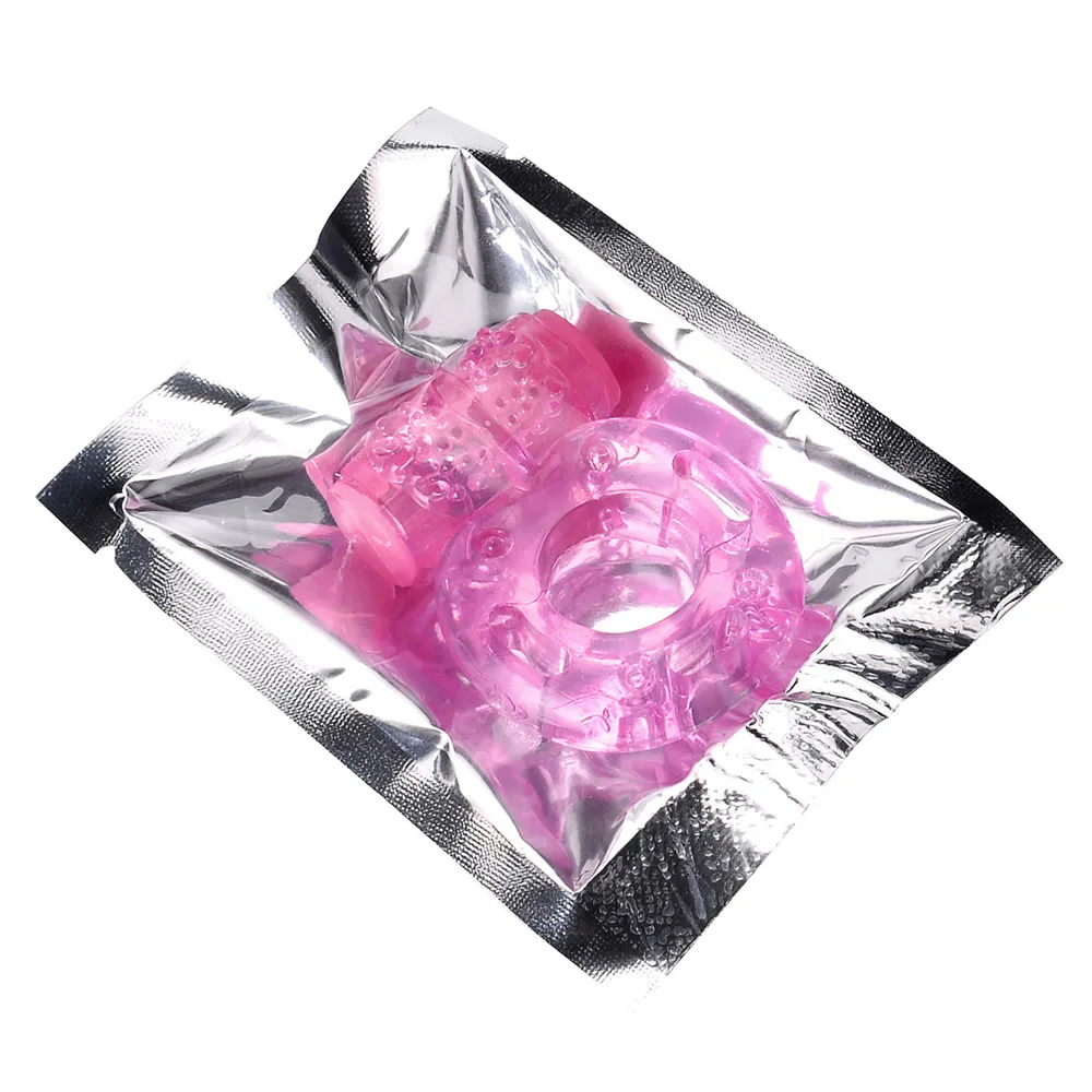 Cock Ring Vibrator Vibrating Rings Clitoral Stimulator Penis Erect Erection Enhance Sex Ability Product Sex Toys for Men