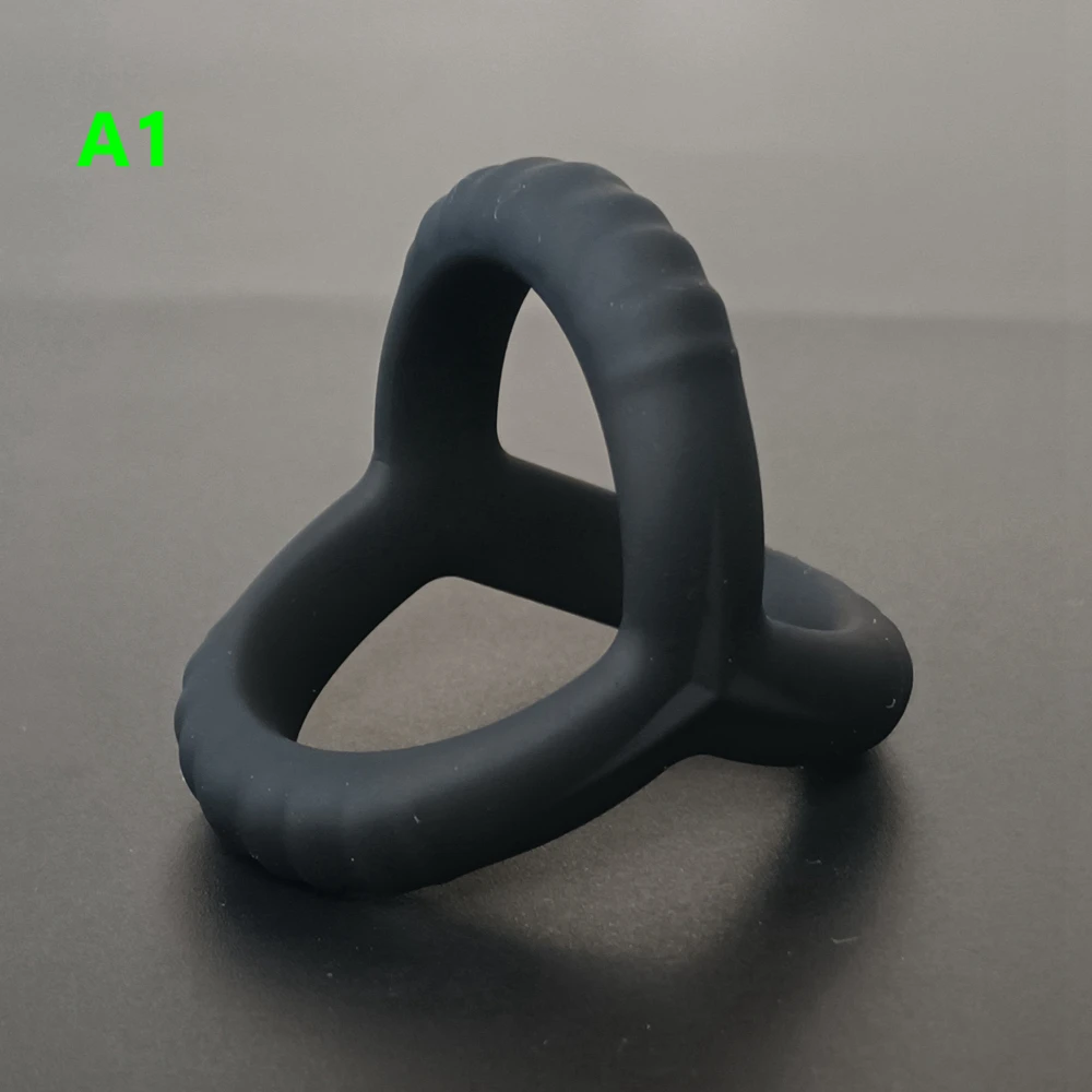 Cock Ring Reusable Silicone Delay Ejaculation Stronger Erection Sex Adult Supplies Ring Cock Sex Toys For Men