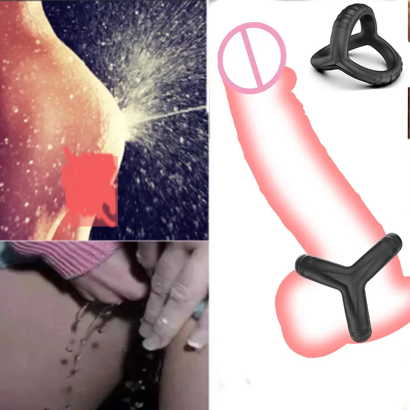 Newest Penis Ring Reusable Silicone Semen Cock Ring Penis Enlargement Delayed Ejaculation Sex Toys For Men Dick Enlarger Rings
