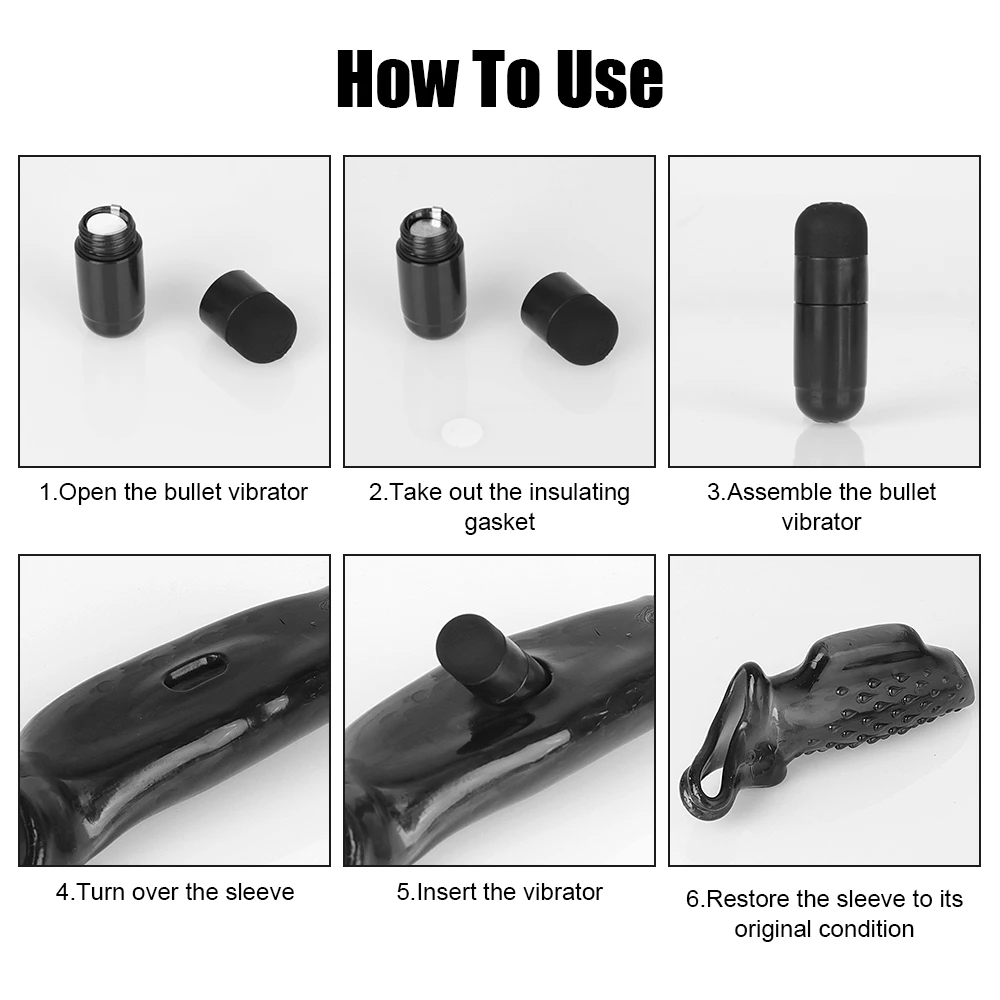 Triple Lock Male Delay Ejaculation Sex Toys For Men Couples Soft TPE Enlargement Extender Penis Vibrating Ring Cock Sleeve