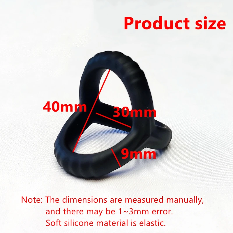 Delayed Ejaculation Penis Ring Cock Ring for Men Chastity Cage Sex Toy for Couple Cockring Dick Enlarger Rings Men's Masturbator