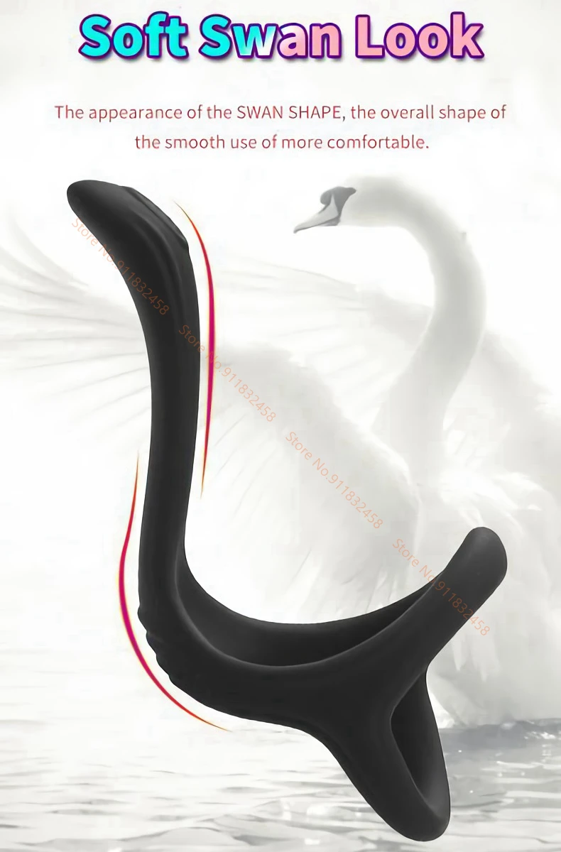 Delayed Ejaculation Penis Ring Cock Ring for Men Chastity Cage Sex Toy for Couple Cockring Dick Enlarger Rings Men's Masturbator