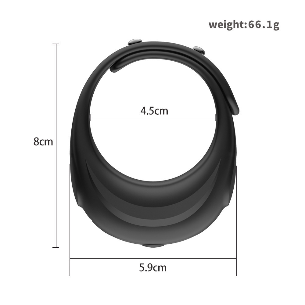 USB Charging Silicone Vibration Penis Ring Men Penis Lock Ring Electric Cock Ring Vibrator Dick Lock Ejaculate Delay Erection