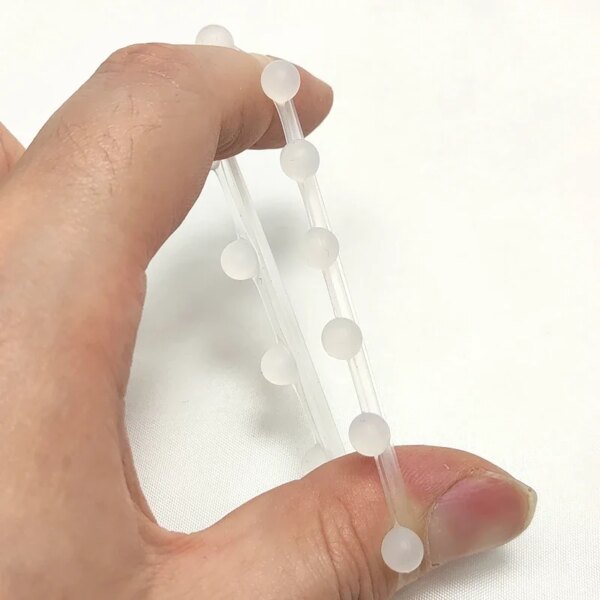 12 Bead Penis Ring Delay Ejaculation Scrotum Lock Ring G-point Clitoral Stimulate Cock Ring Sex Toys Adults Product for Men
