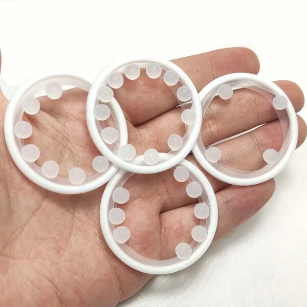 12 Bead Penis Ring Delay Ejaculation Scrotum Lock Ring G-point Clitoral Stimulate Cock Ring Sex Toys Adults Product for Men