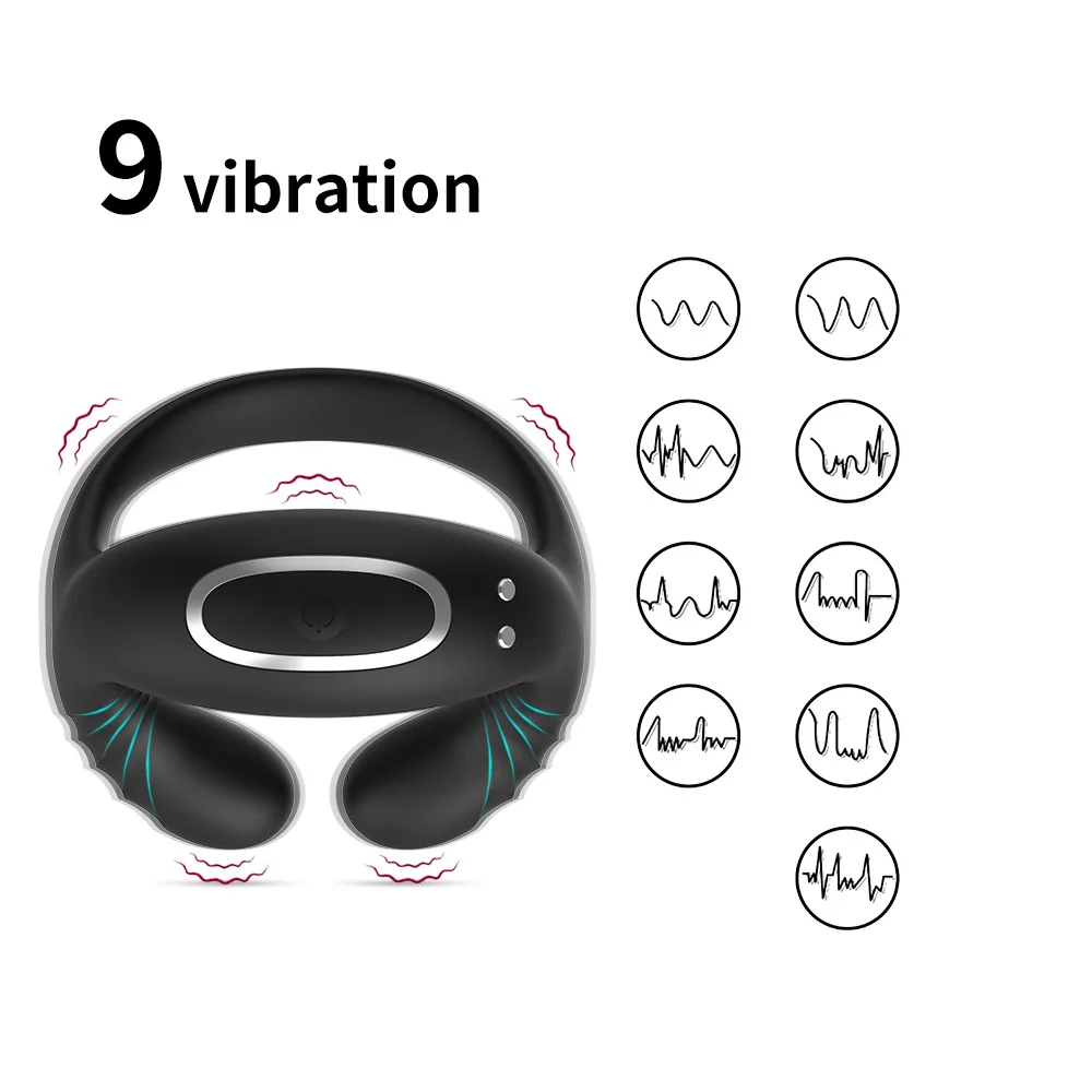 Barugo APP Remote Control Three Vibration Wear Rechargeable Silicone Men's Delay Lock Fine Ring Adult Products Factory