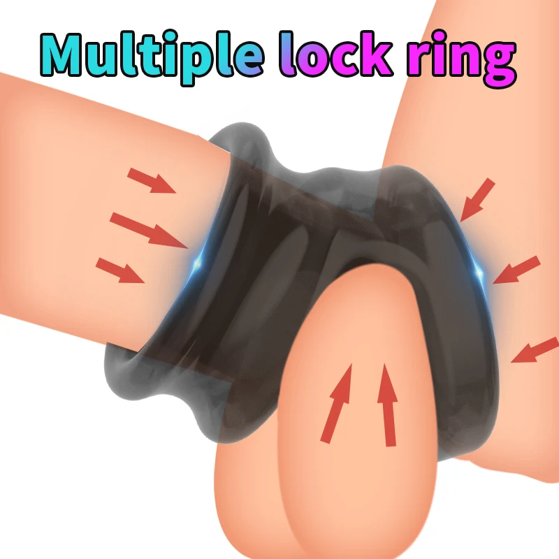 Cock Rings Delay Ejaculation Elastic Chastity Device Lock Scrotum Binding Penis Rings Sex Toys For Men Adult Products Cock Rings Delay Ejaculation Elastic Chastity Device Lock Scrotum Binding Penis Rings Sex Toys For Men Adult Products