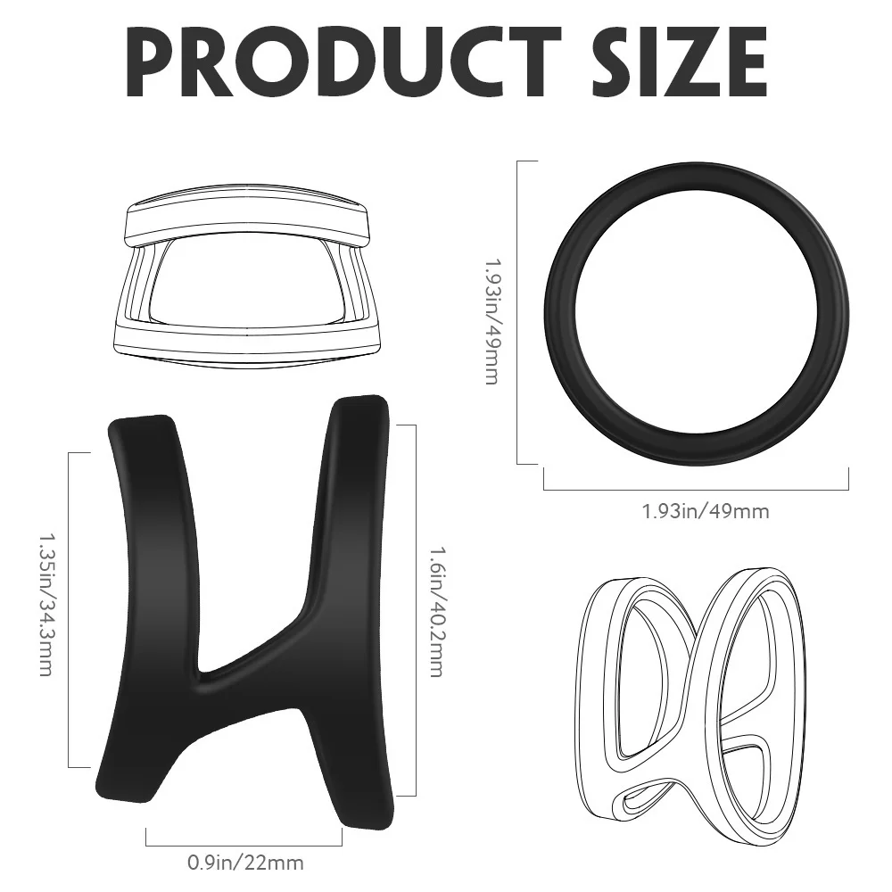 Sex Tool For Men Cock Ring Reusable Silicone Delay Ejaculation Stronger Erection Sex Toys Adult Supplies Linen Nozzle Ring Cock