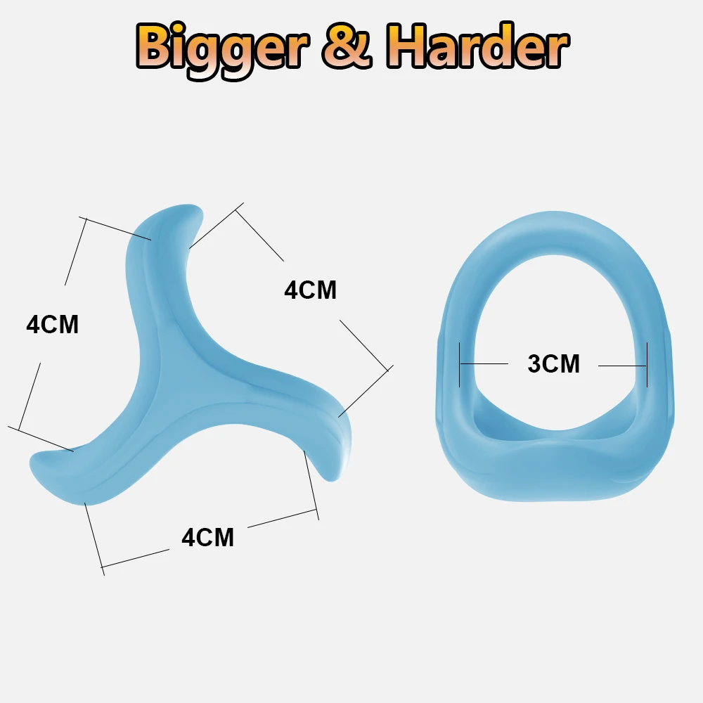 Men Cock Ring Ejaculation Delay Penis Ring Silicone Chastity Cage Male Masturbation Sex Toy for Couples Adult Goods for 18+ Men Cock Ring Ejaculation Delay Penis Ring Silicone Chastity Cage Male Masturbation Sex Toy for Couples Adult Goods for 18+