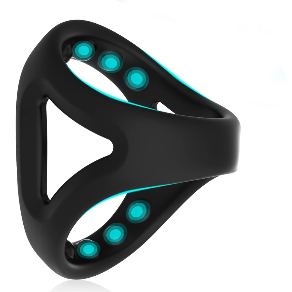 Men Cock Ring Ejaculation Delay Penis Ring Silicone Chastity Cage Male Masturbation Sex Toy for Couples Adult Goods for 18+ Men Cock Ring Ejaculation Delay Penis Ring Silicone Chastity Cage Male Masturbation Sex Toy for Couples Adult Goods for 18+