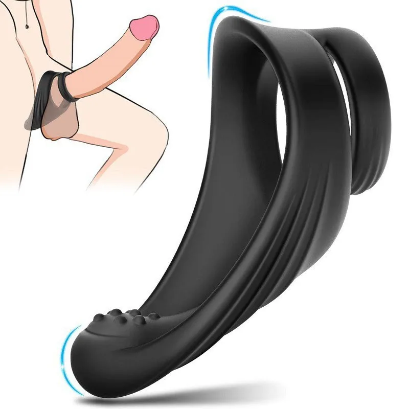 Vibrators Delay cockring lasting Ejaculation Lock Lasting Vibrators Rings Cock Sex Toys product for Men Delayed Penis Rings
