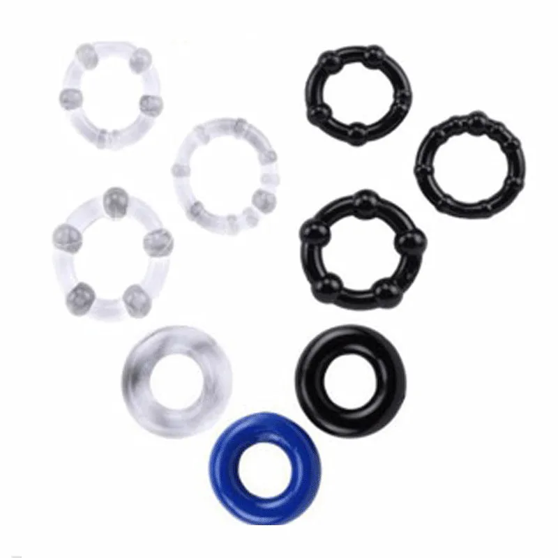 Penis Cock Ring on for Men Delay Ejaculation Erection Sex Shop Toys for Couple Sex Toy Penisring Man Dick Enlarger Rings