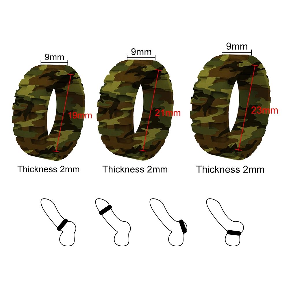 Silicone Durable Penis Ring Adult Men Ejaculation Delay Cock Rubber Rings Penis Enlargement Sex Toys For Male Sex Rings Silicone Durable Penis Ring Adult Men Ejaculation Delay Cock Rubber Rings Penis Enlargement Sex Toys For Male Sex Rings