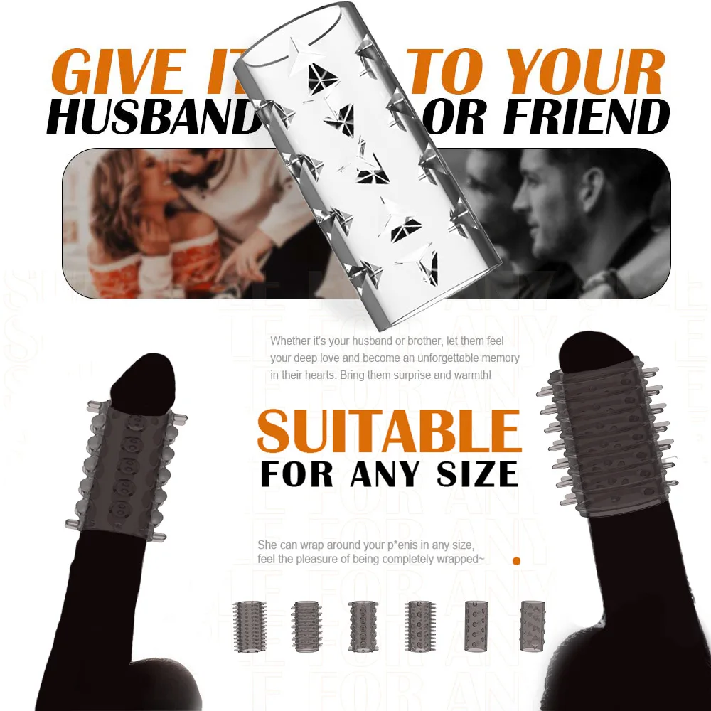 6PCS Cock Rings Lock Durable Silicone Penis Ring Sex Toys for Men Male Delay Ejaculation Scrotum Lock Ring Couples Adult 18+ 6PCS Cock Rings Lock Durable Silicone Penis Ring Sex Toys for Men Male Delay Ejaculation Scrotum Lock Ring Couples Adult 18+