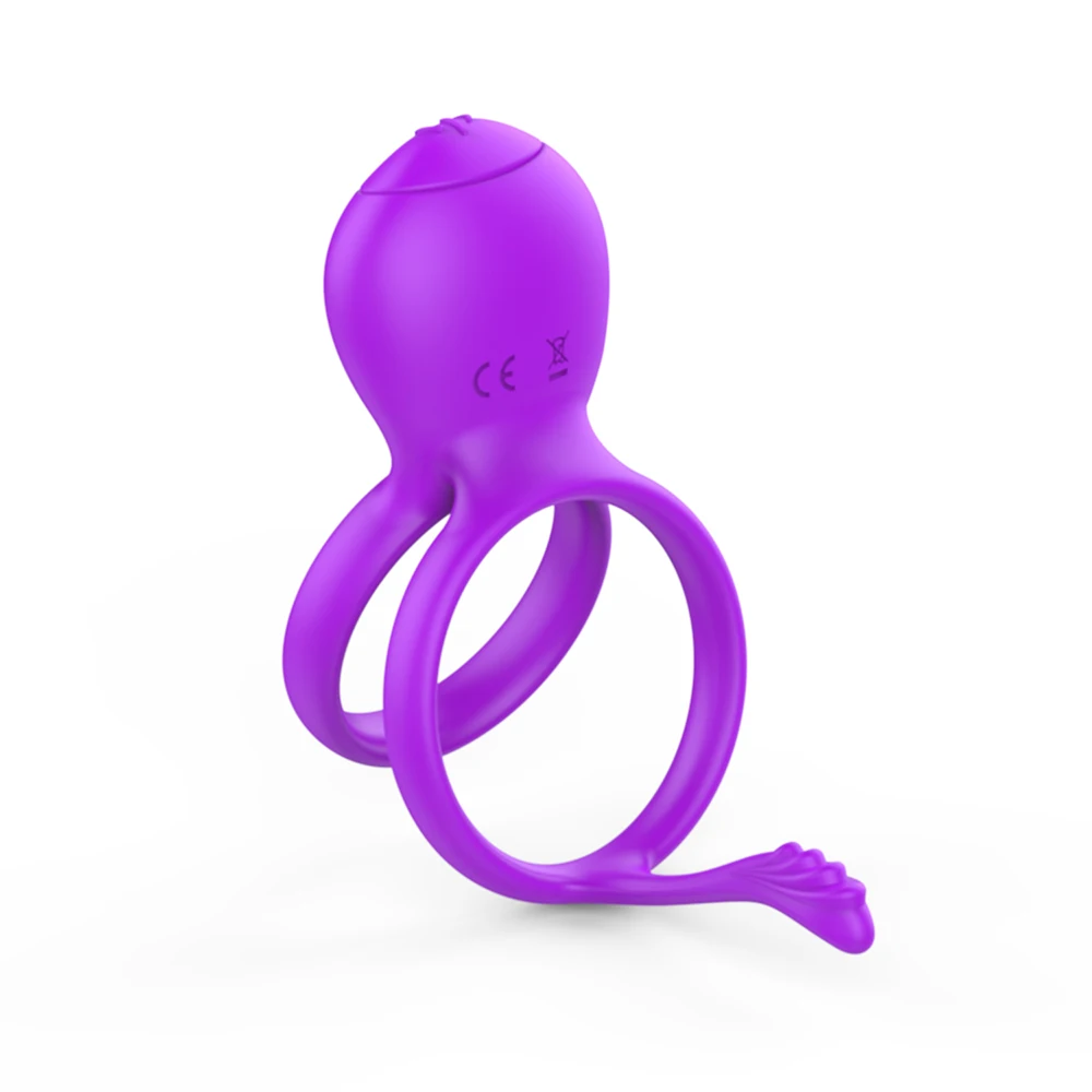 Male Vibrator Double Penis Ring Delay Ejaculation Cock Ring Vaginal Clitoral Stimulator Masturabtor Sex Toy for Men Couples Male Vibrator Double Penis Ring Delay Ejaculation Cock Ring Vaginal Clitoral Stimulator Masturabtor Sex Toy for Men Couples