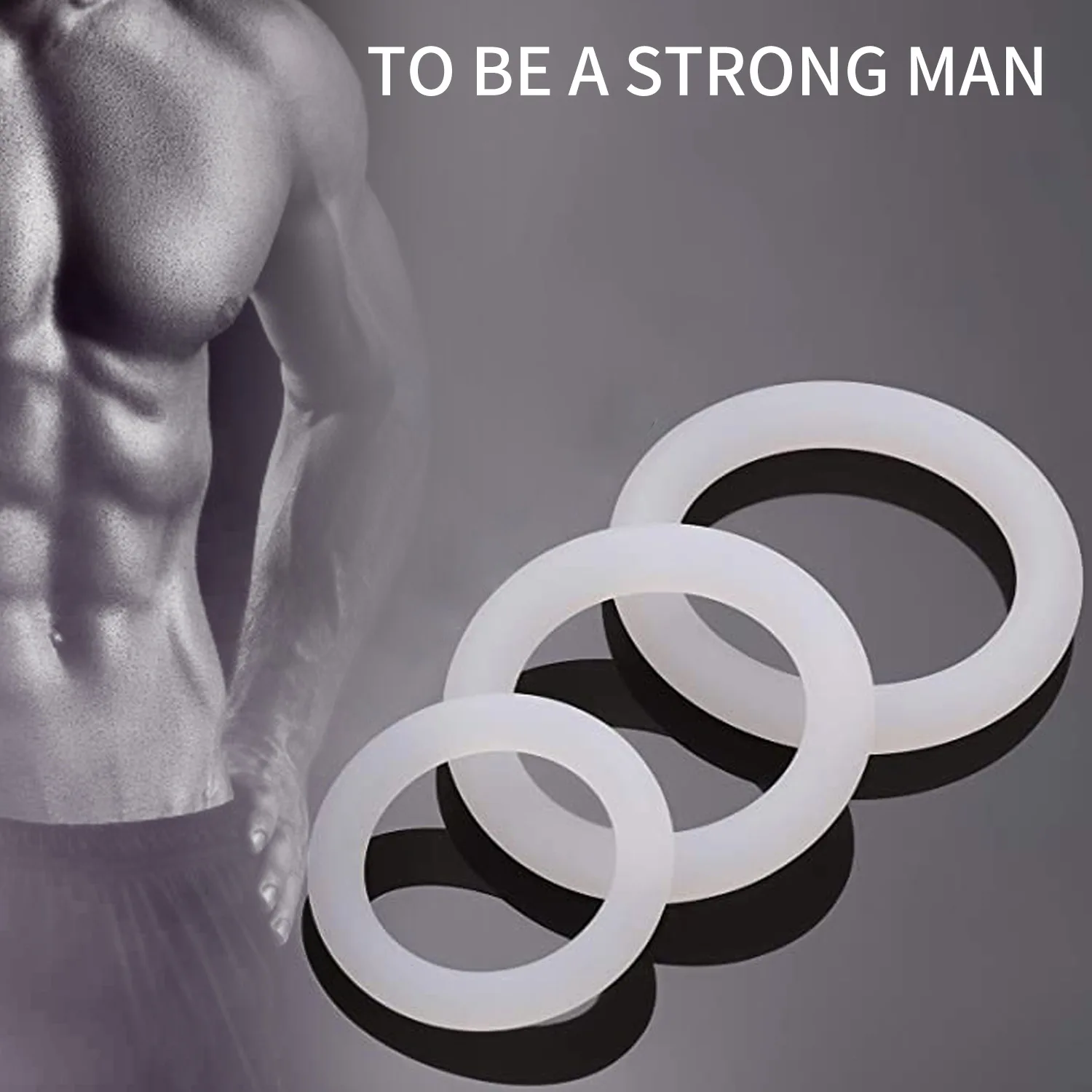 Silicone Penis Ring Adult Men Ejaculation Delay Dick Cock Rubber Rings Penis Enlargement Durable Sex Toys For Male Sex Ring Silicone Penis Ring Adult Men Ejaculation Delay Dick Cock Rubber Rings Penis Enlargement Durable Sex Toys For Male Sex Ring