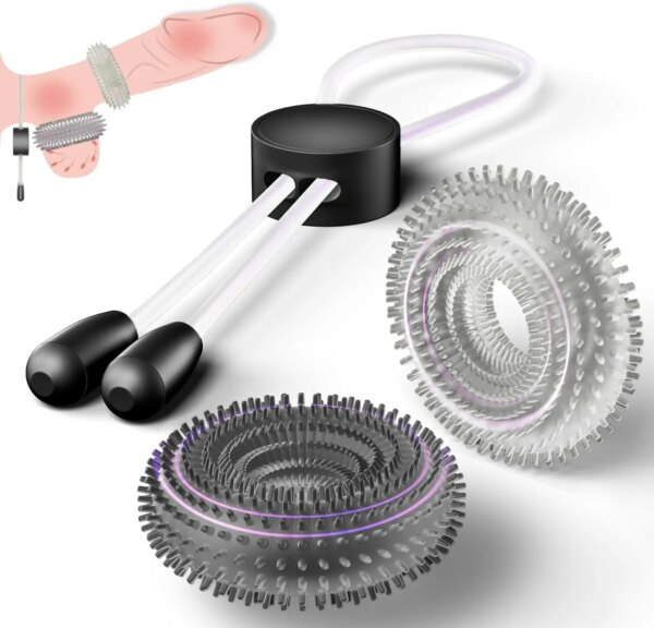 3PCS/Set Soft Cock Rings Penis Lasting Erection Male Penis Ring Rope Delay Ejaculation Scrotum Restraint Adult Sex Toys For Men