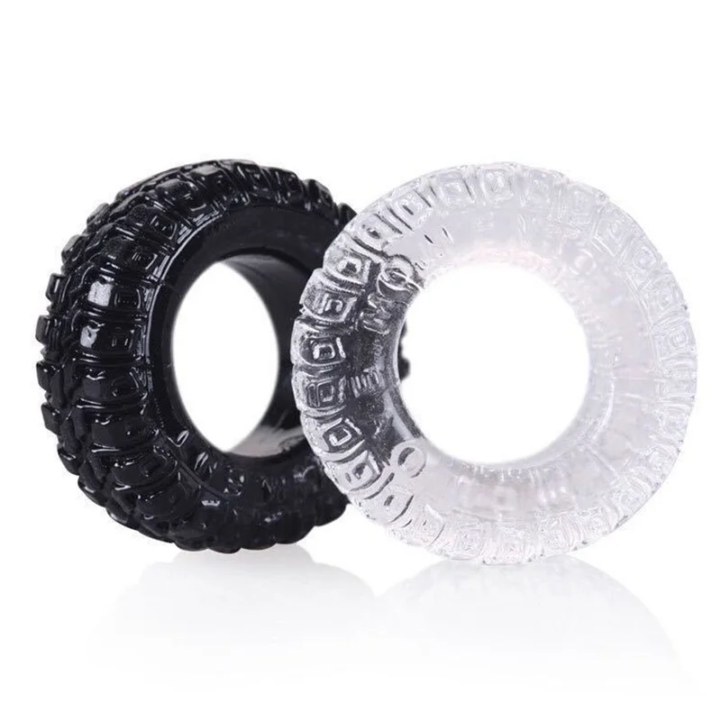 2 PCS/Set Soft Cock Rings Penis Lasting Erection Male Delay Ejaculation Scrotum Restraint Adult Sex Toys For Men TPE Reusable 2 PCS/Set Soft Cock Rings Penis Lasting Erection Male Delay Ejaculation Scrotum Restraint Adult Sex Toys For Men TPE Reusable