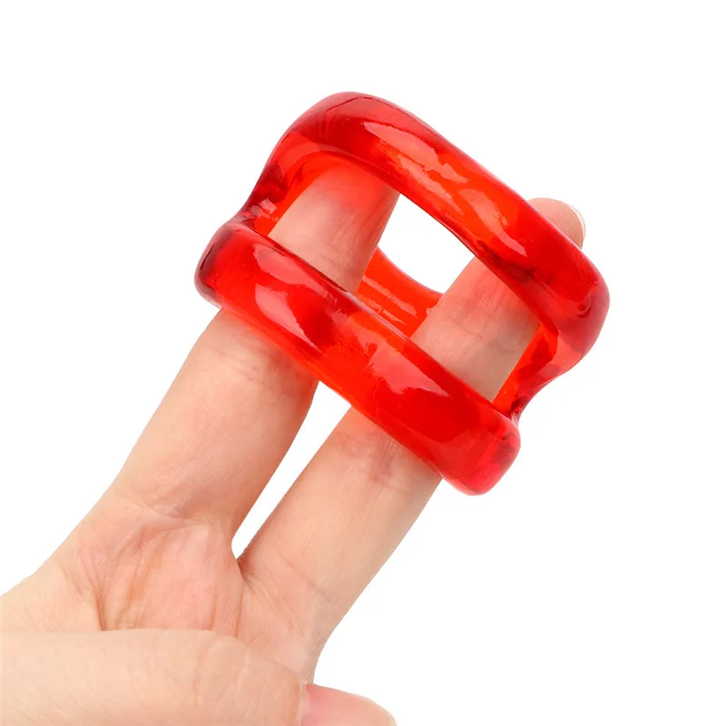 Soft TPE Cock Rings Sex Toys for Men Delay Ejaculation Penis Lasting Erection Scrotum Testis Restraints Adult Games Products Soft TPE Cock Rings Sex Toys for Men Delay Ejaculation Penis Lasting Erection Scrotum Testis Restraints Adult Games Products