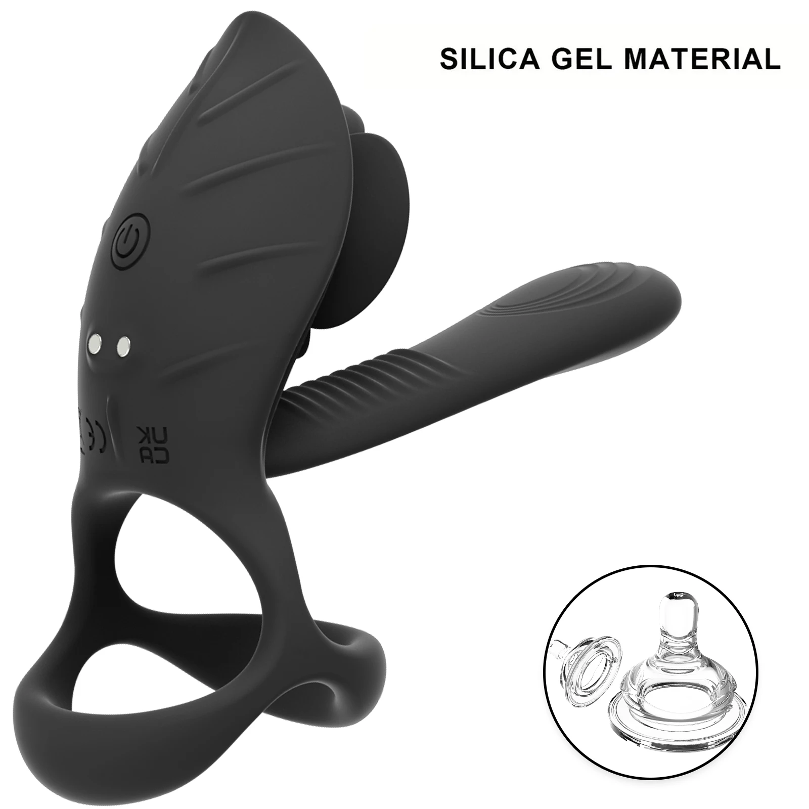 Vibrating Cock Ring with Rose Clitoral Clitoris Stimulator Pleasure Penis Ring Vibrator Couples Adult Sex Toys for Men Women Vibrating Cock Ring with Rose Clitoral Clitoris Stimulator Pleasure Penis Ring Vibrator Couples Adult Sex Toys for Men Women
