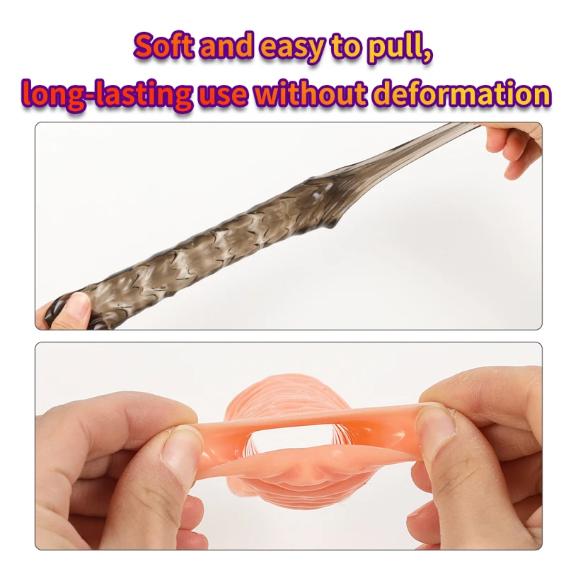 Sexy Toys Newest Reusable Penis Sleeve Cock Rings Delay Ejaculation Clit Stimulation Penis Enlargemt Nozzle For Men