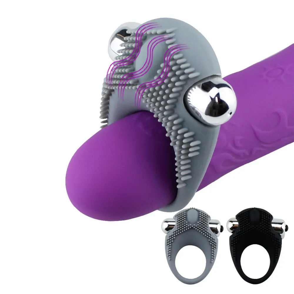 Penis Vibrating Ring Delay Ejaculation Bullet Vibrator Clitoris Massager Adult Sex Toys for Men Male Cock Silicone Rings Penis Vibrating Ring Delay Ejaculation Bullet Vibrator Clitoris Massager Adult Sex Toys for Men Male Cock Silicone Rings